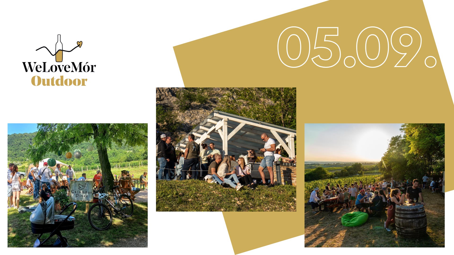2026.05.09-én WeLoveMór Outdoor – EZERJÓ bor-séta a Vértes alatt